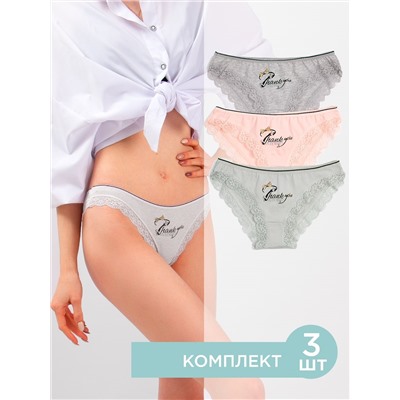 Трусы женские 3 шт Donella