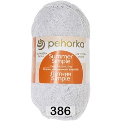 Пряжа Пехорка Летняя Simple