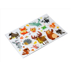 Магниты «Лесные жители». Серия Магнитные истории (14 шт.)