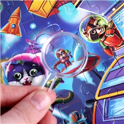 Пазлы «Найди и покажи. В космосе», 88 деталей