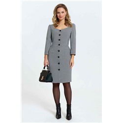 TEZA 2963 бело-черный, Платье