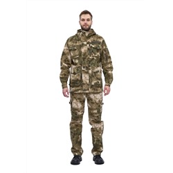 Костюм "СУМРАК" куртка/брюки, цвет: кмф "Облака зеленый", ткань: Рип-Стоп