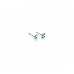 Серьги-гвоздики PR1469 -4 голуб