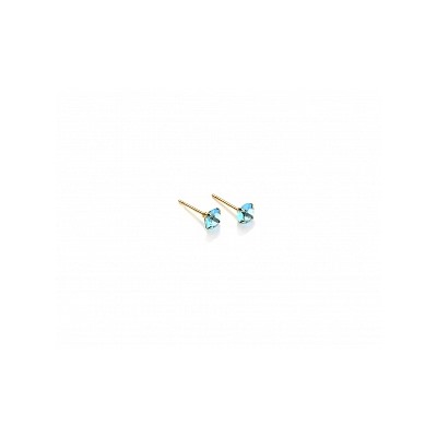 Серьги-гвоздики PR1469 -4 голуб