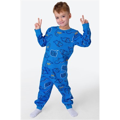 Пижама из футера с начесом для мальчика Happyfox
