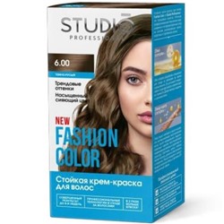 STUDIO  FASHION COLOR Краска стойкая 6.00 темно-русый