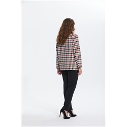 Alani Collection 1770 коричневая_клетка, Брюки,  Жакет