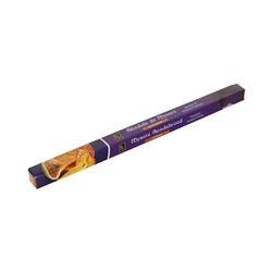 MYSORE SANDALWOOD Premium Incense Sticks, Zed Black (МАЙСУРСКИЙ САНДАЛ премиум благовония палочки, Зед Блэк), уп. 8 палочек.