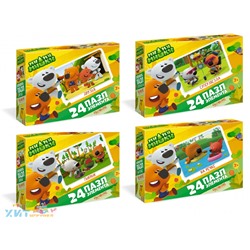 Пазл Мини 24 Эл. МиМиМишки. Мишки на отдыхе 03497, 03497