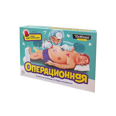Электронная настольная игра для детей «Операционная» серия Tom Toyer