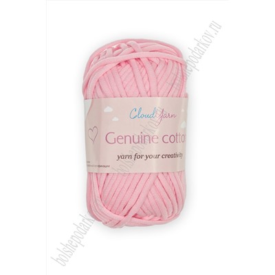Пряжа "Genuine cotton" 50 гр (10 шт) SF-7844, розовый