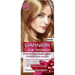 Краска д/волос РОСКОШЬ ЦВЕТА 7.0 Золотистый топаз (т) Garnier