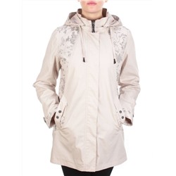 F806 BEIGE Ветровка женская CO-COCOPINE (85% хлопок, 15% полиэстер) размер 50 (идет на 56 российский)