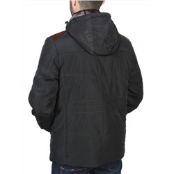 J8270 BLACK Куртка мужская зимняя NEW B BEK (150 гр. холлофайбер) размер 2XL - 52 российский