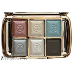 Тени Chanel les 4 ombres sombres apaaup ieres quatuor quadra eye shadow