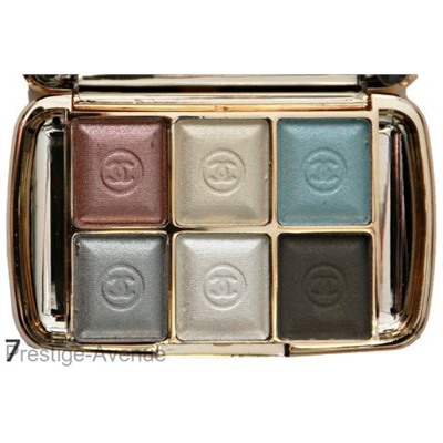 Тени Chanel les 4 ombres sombres apaaup ieres quatuor quadra eye shadow