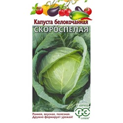 Капуста бк Скороспелая (Гавр)