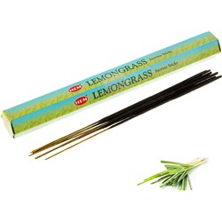 Hem Incense Sticks LEMONGRASS (Благовония ЛИМОННИК, Хем), уп. 20 палочек.