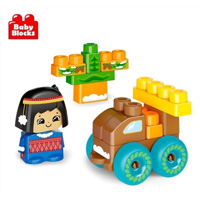 Конструктор пластиковый «Север» 21 деталь Baby Blocks