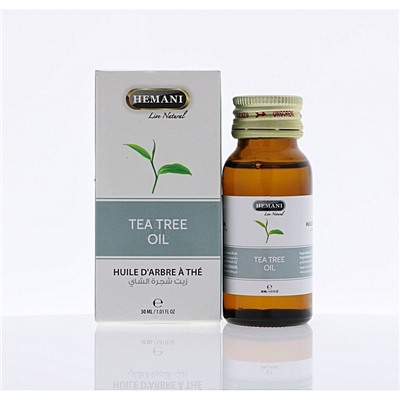 TEA TREE OIL Hemani (Масло ЧАЙНОГО ДЕРЕВА, Хемани), 30 мл.