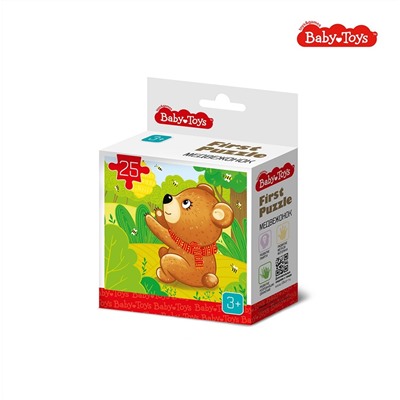 Пазл First Puzzle «Медвежонок» 25 элементов