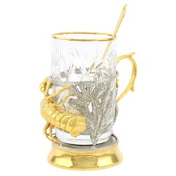 Подарочный подстаканник, знак зодиака Рак