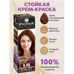 FIONA Стойкая крем-краска д/волос  5.86 Красное дерево