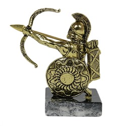 Фигурка литая из металла "Лучник" 80*50*90мм.