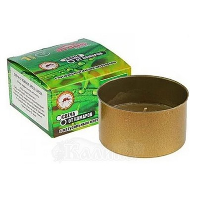 ARGUS Свеча антимоскитная 80г банка