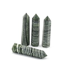 Кристалл из хризотила "Карандаш" 28*28*128мм 174-189г