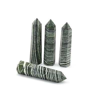 Кристалл из хризотила "Карандаш" 28*28*128мм 174-189г