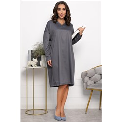 Платье Хюгге (темно-серое) П14121-25М