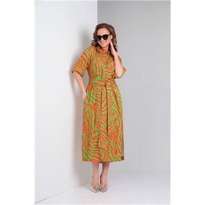 Andrea Fashion 2 зелёный, Платье