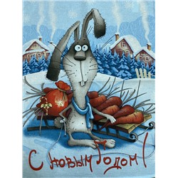 Салфетка сувенирная "Новый год"