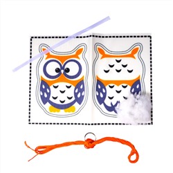 Брелок мягкая игрушка своими руками «Совёнок»