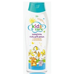 Шампунь-гель KIDS CARE 400мл 2в1 Календула и чистотел  IRIS