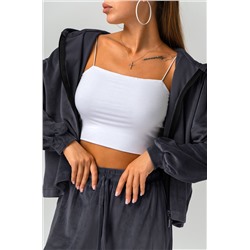 Женский костюм оверсайз из велюра Happyfox