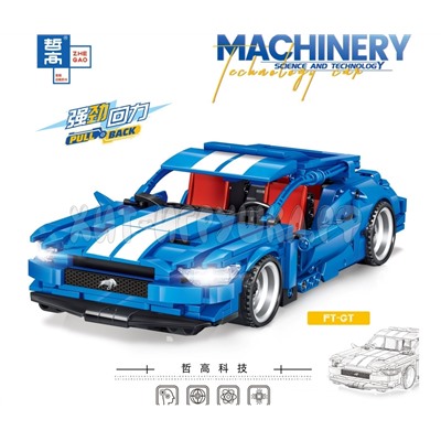 Конструктор Гоночный автомобиль 391 дет. QL1250, QL1250-1