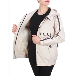 FY-266 BEIGE Ветровка женская COSEEMI (65% хлопок, 35% полиэстер) размеры 46-48-50-52-54-56
