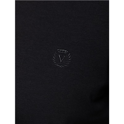 Футболка базовая полуприлегающая из премиального хлопка с эластаном