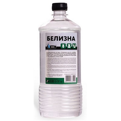 Белизна 1л  (вып.по 15шт.) прозрачная Rain
