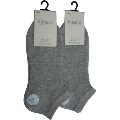 Носки  Муж.  Р-р 41-47 KOMAX (88%хлопок,10%полиам.,2%лайкра) сер. A404-51