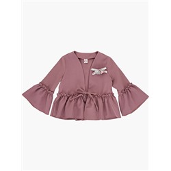 Комплект UD 7088/7089 т.розовый (серая брошь)