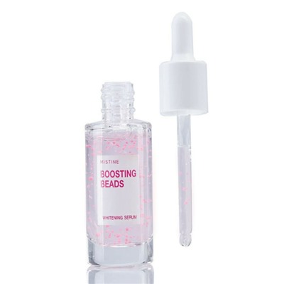 Mistine BOOSTING BEADS (Отбеливающая сыворотка-бустер для лица), 30 мл.  - СРОК ГОДНОСТИ ДО 19 АВГУСТА 2024 ГОДА