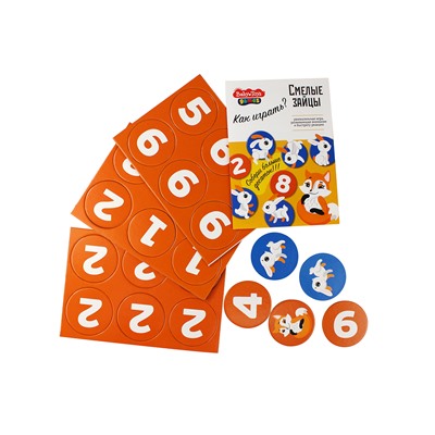 Настольная игра «Смелые зайцы» Baby Toys Gаmes