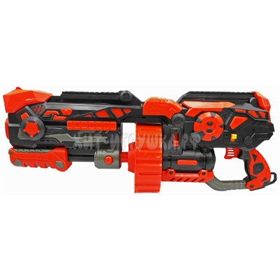 Бластер Пулемет Soft Bullet Gun с мягкими пулями 55 см FJ846, FJ846