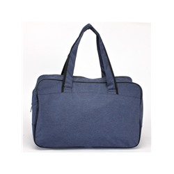 Саквояж Картекс-0043,  жесткое дно,  1отд,  1внеш карм,  синий  (меланж)  214241