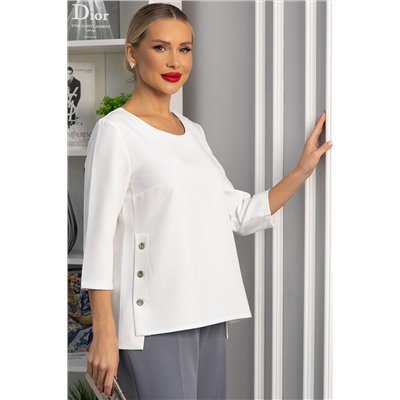 Блуза Аурия (белая) Б14217-48М