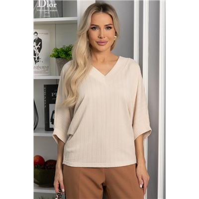 Джемпер трикотажный Джорджина (бежевый) Б14246-12М