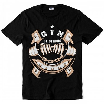 Футболка "GYM (Be strong)"
